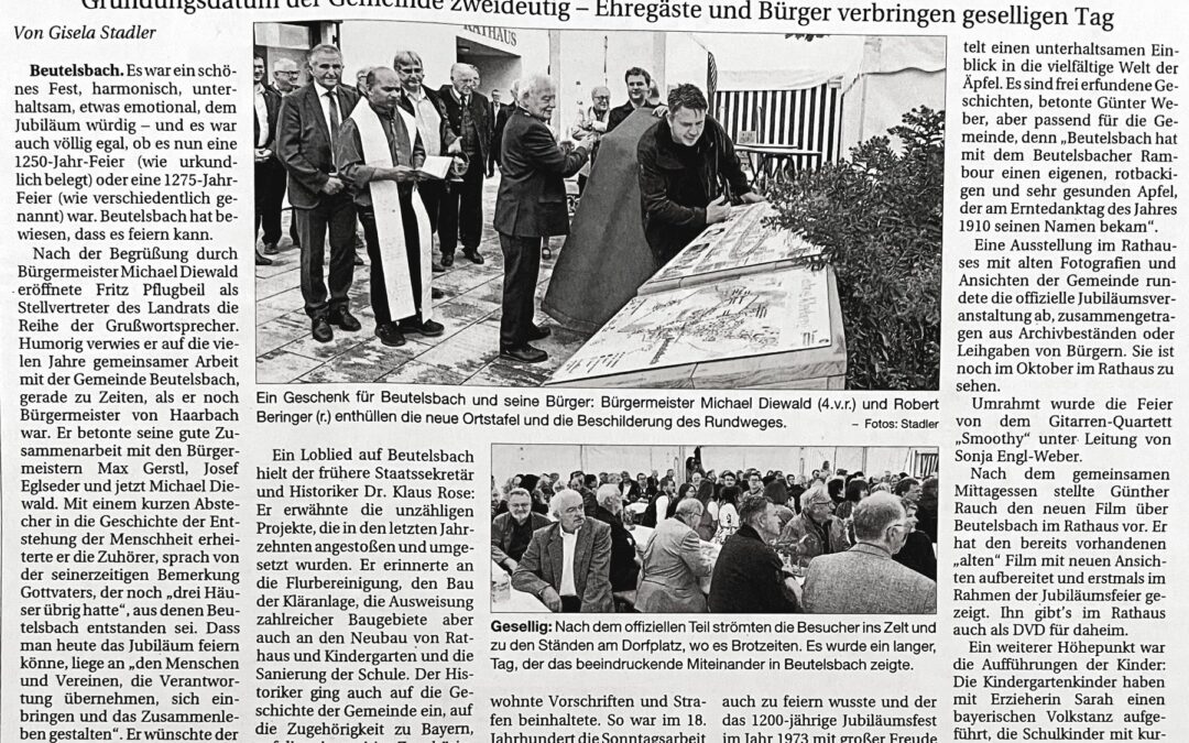 Rundweg Kleeberg / Beutelsbach – Pressebericht (2023)