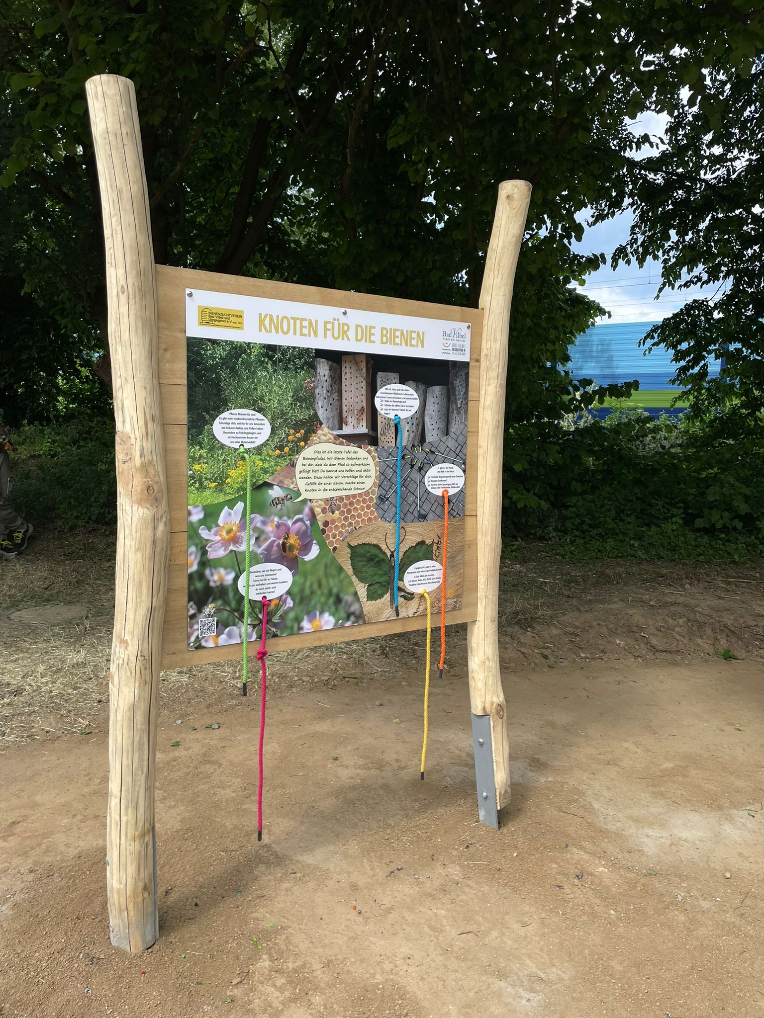 Projektfoto vom Bienenpfad
